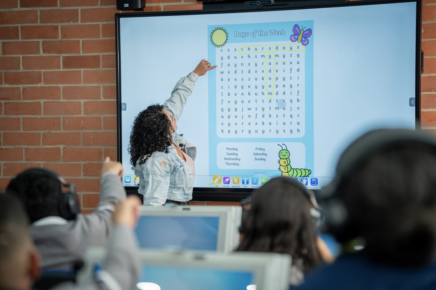 Aulas interactivas para enseñanza de inglés